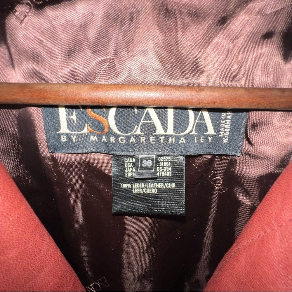 ESCADA - Leather jacket - Picture 8 of 8